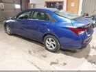 2021 Hyundai Elantra Se Синий vin: 5NPLL4AG3MH049421