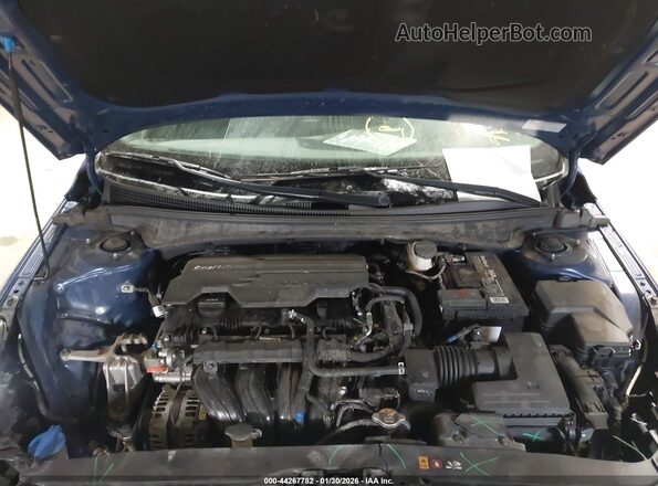 5NPLL4AG3MH049421 2021 HYUNDAI ELANTRA Синий Вид сзади