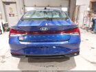 2021 Hyundai Elantra Se Синий vin: 5NPLL4AG3MH049421