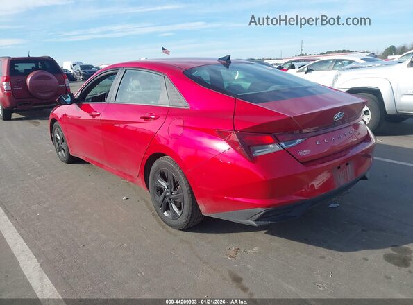 5NPLM4AG4PH119364 2023 HYUNDAI ELANTRA Красный Задняя левая четверть