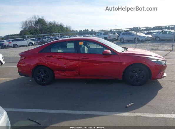 5NPLM4AG4PH119364 2023 HYUNDAI ELANTRA Красный Вид щитка приборов