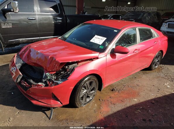 5NPLM4AG7PH114210 2023 HYUNDAI ELANTRA Красный Передняя левая четверть