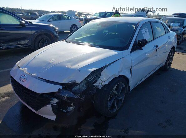 5NPLS4AG2PH115013 2023 HYUNDAI ELANTRA Белый Передняя левая четверть