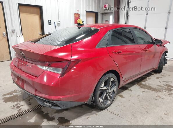 5NPLS4AG7PH090738 2023 HYUNDAI ELANTRA Red Tył prawy