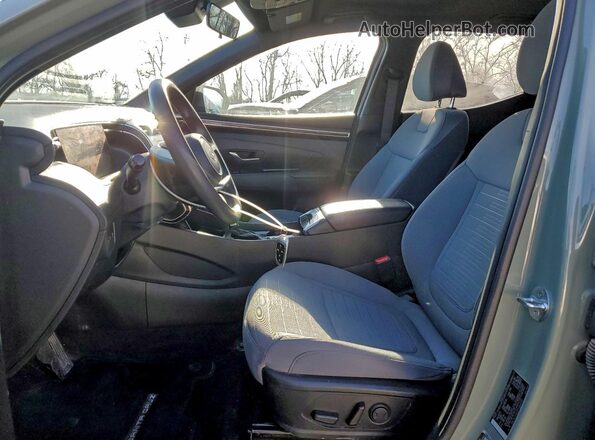 5NTJCDAE0PH068200 2023 HYUNDAI SANTA Зеленый Вид салона спереди