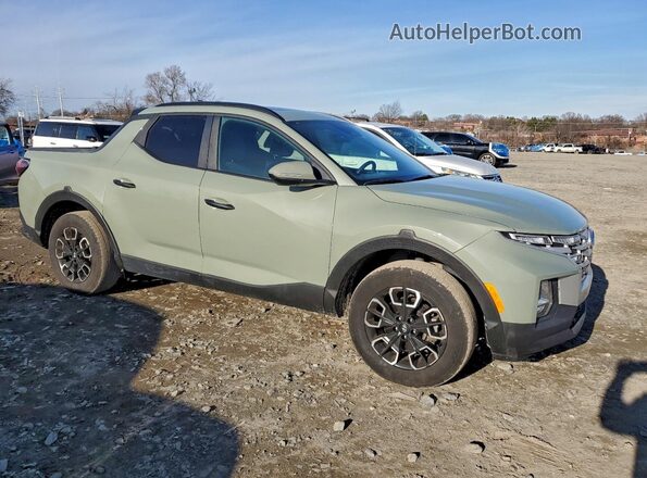 5NTJCDAE0PH068200 2023 HYUNDAI SANTA Зеленый Передняя правая четверть