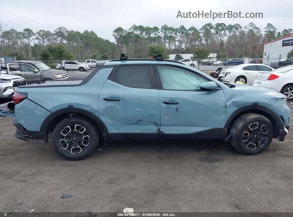 5NTJCDAE4PH075814 2023 HYUNDAI SANTA CRUZ Blue Widok wnętrza z tyłu
