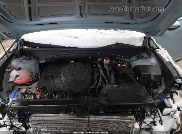 5NTJCDAE7NH001817 2022 HYUNDAI SANTA CRUZ Light Blue Widok z tyłu
