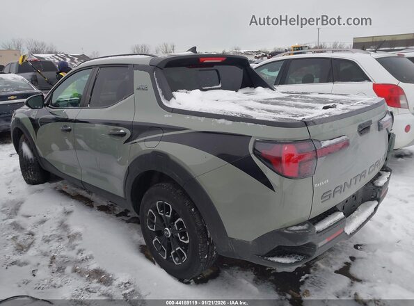 5NTJCDAE9PH051654 2023 HYUNDAI SANTA CRUZ Зеленый Задняя левая четверть
