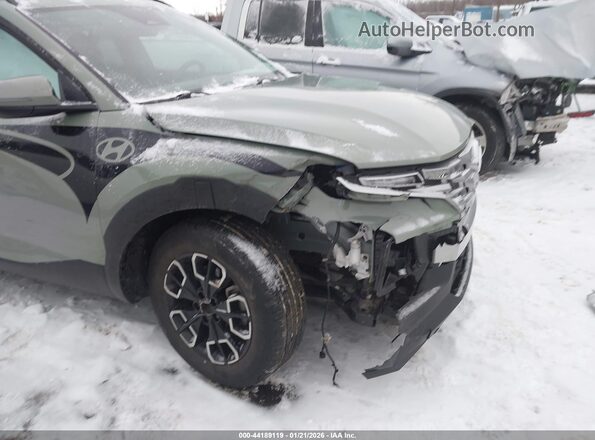 5NTJCDAE9PH051654 2023 HYUNDAI SANTA CRUZ Зеленый Вид спереди