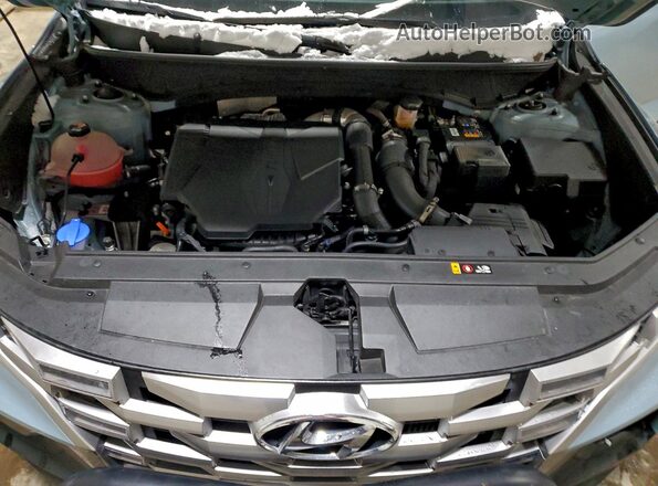5NTJDDAF5NH025278 2022 HYUNDAI SANTA Синий Вид подкапотного пространства