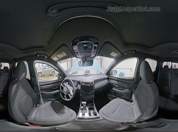 5NTJDDAF5NH025278 2022 HYUNDAI SANTA Синий Панорамный вид салона 360°
