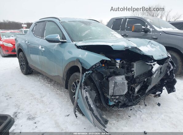 5NTJDDAF7PH058768 2023 HYUNDAI SANTA CRUZ Light Blue Передняя правая четверть