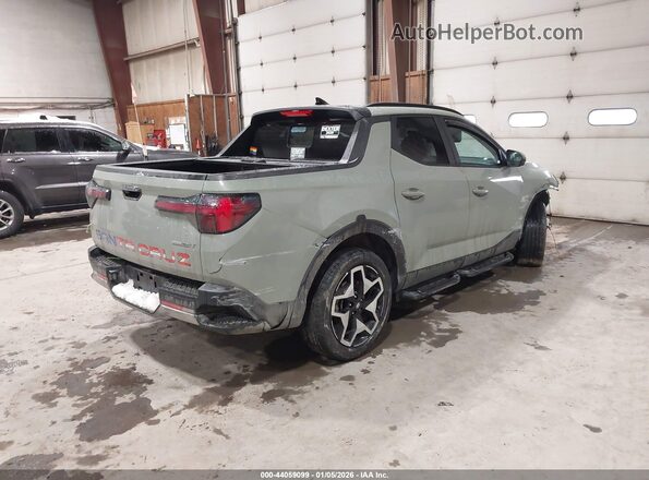 5NTJEDDF4RH108411 2024 HYUNDAI SANTA CRUZ Зеленый Задняя правая четверть