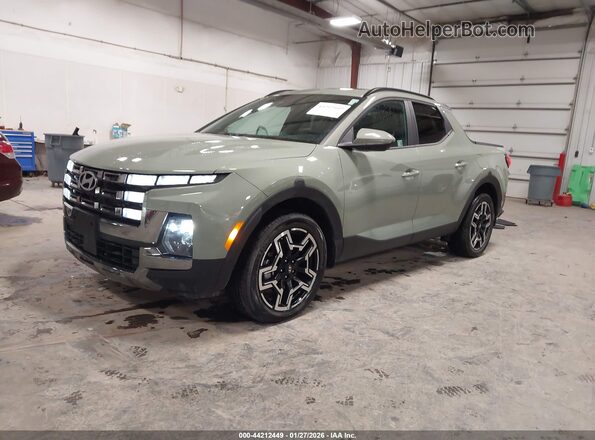 5NTJEDDFXSH152113 2025 HYUNDAI SANTA CRUZ Green Front left