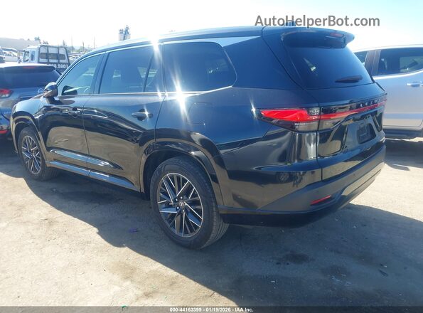 5TDAAAA62SS012838 2025 LEXUS TX 350 Черный Задняя левая четверть