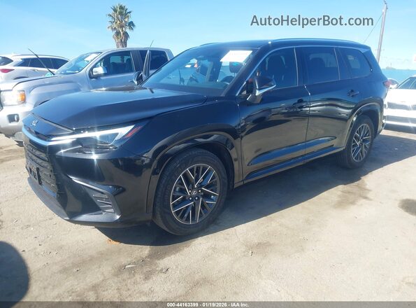 5TDAAAA62SS012838 2025 LEXUS TX 350 Черный Передняя левая четверть