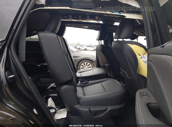 5TDAAAA68SS015520 2025 LEXUS TX 350 Black VIN კოდის სტიკერის ხედი