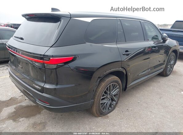 5TDAAAA68SS015520 2025 LEXUS TX 350 Black უკანა მარჯვენა