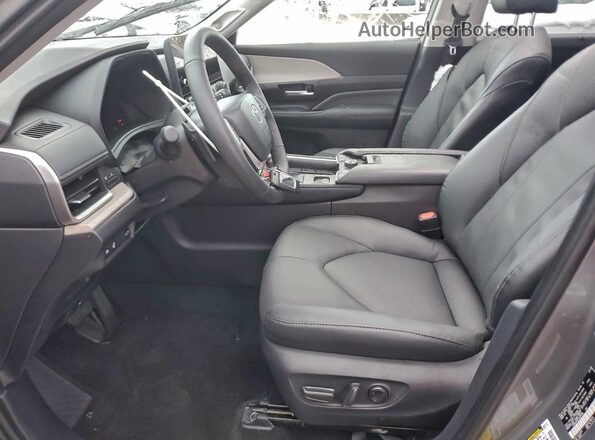 5TDAAAB50SS097488 2025 TOYOTA GRAND Gray Vista interior delantera
