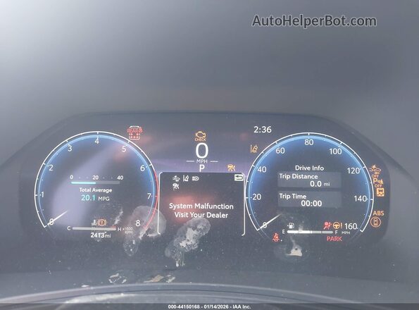 5TDAAAB50TS108037 2026 TOYOTA GRAND HIGHLANDER Серый Вид задних сидений