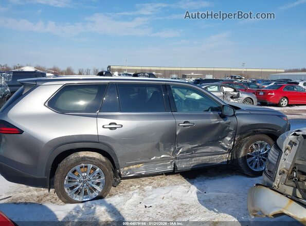 5TDAAAB51SS090064 2025 TOYOTA GRAND HIGHLANDER Серый Вид задней части салона