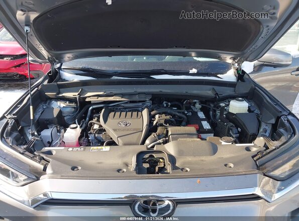 5TDAAAB51SS090064 2025 TOYOTA GRAND HIGHLANDER Серый Вид сзади