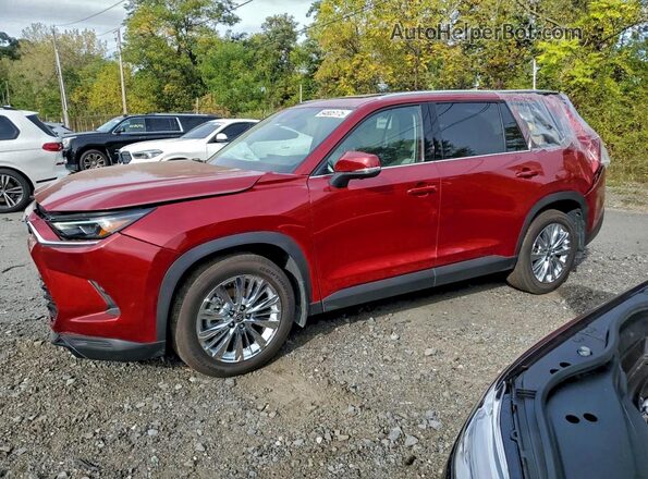 5TDAAAB52SS081132 2025 TOYOTA GRAND Burgundy Przód lewy