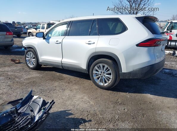 5TDAAAB57RS062022 2024 TOYOTA GRAND HIGHLANDER Белый Задняя левая четверть