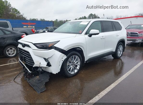 5TDAAAB5XSS096185 2025 TOYOTA GRAND HIGHLANDER White Przód lewy