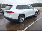 2025 Toyota Grand Highlander Platinum White vin: 5TDAAAB5XSS096185