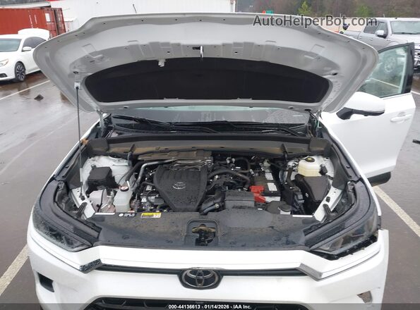 5TDAAAB5XSS096185 2025 TOYOTA GRAND HIGHLANDER White Widok z tyłu