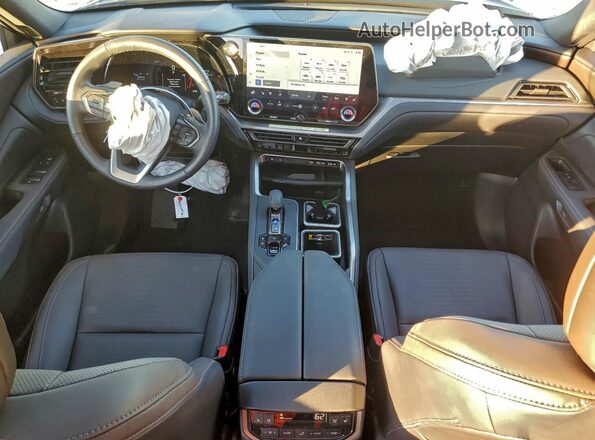 5TDAAAB60SS022847 2025 LEXUS TX Угольный Вид панели приборов