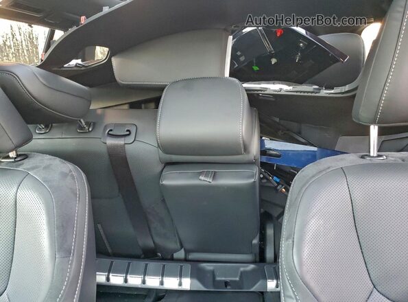 5TDAAAB61SS040774 2025 LEXUS TX Blue Rear seats view