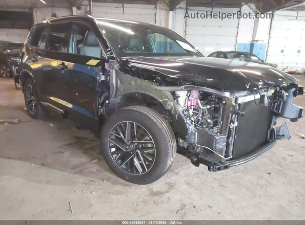 5TDAAAB63SS031543 2025 LEXUS TX 350 Черный Передняя правая четверть