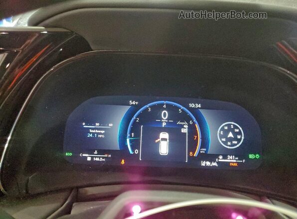 5TDAAAB65RS015287 2024 LEXUS TX Синий Вид щитка приборов