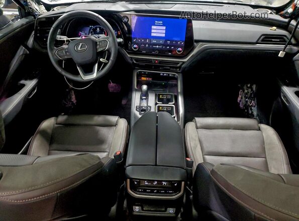 5TDAAAB6XRS017553 2024 LEXUS TX Черный Вид панели приборов