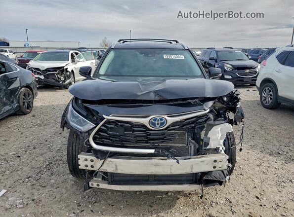 5TDABRCH5PS572659 2023 TOYOTA HIGHLANDER HYBRID Black Front view