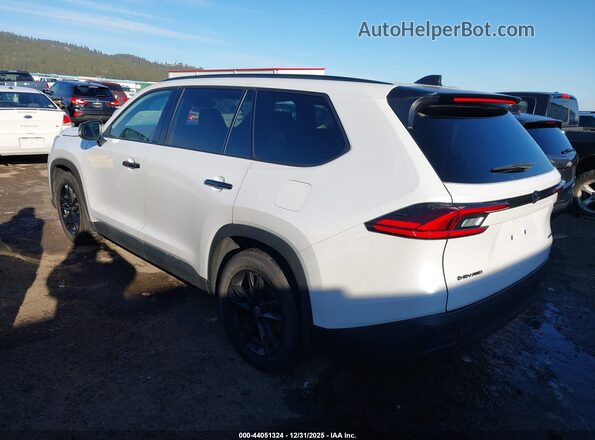 5TDACAB5XSS036904 2025 TOYOTA HIGHLANDER HYBRID White Tył lewy