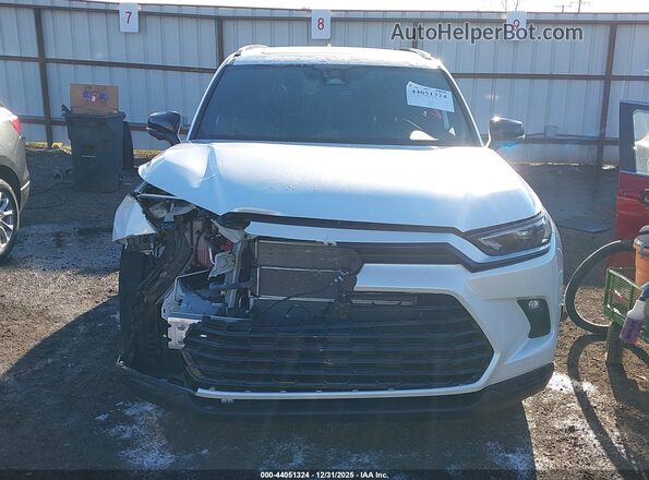 5TDACAB5XSS036904 2025 TOYOTA HIGHLANDER HYBRID White Widok zestawu wskaźników