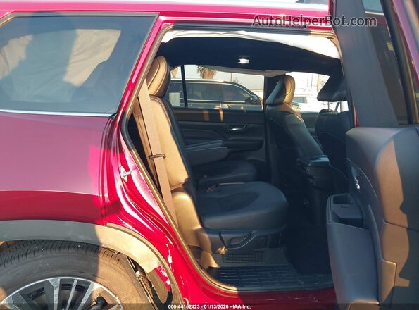 5TDADAB50SS024998 2025 TOYOTA HIGHLANDER HYBRID Red Вид наклейки з VIN-кодом