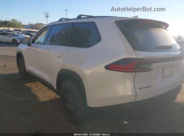5TDADAB52SS012156 2025 TOYOTA HIGHLANDER HYBRID White Задня ліва чверть