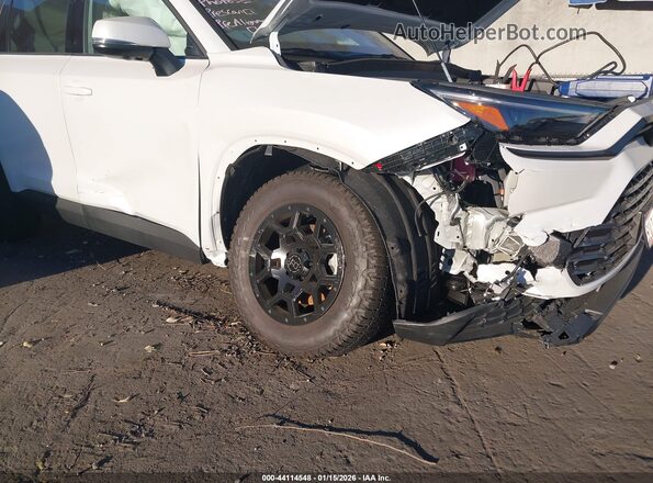 5TDADAB52SS012156 2025 TOYOTA HIGHLANDER HYBRID White Вид спереду