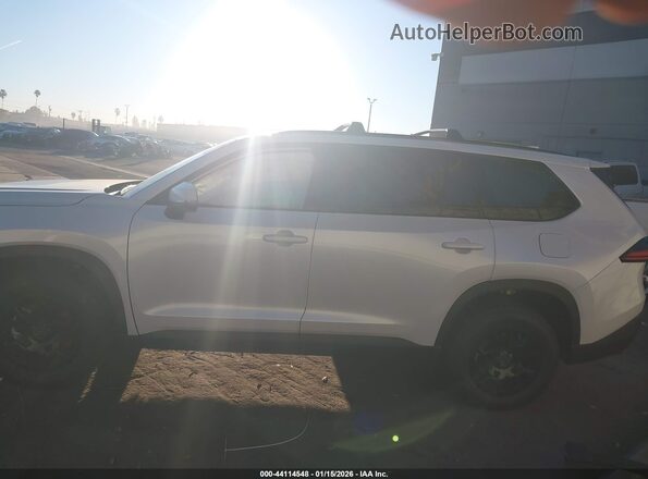 5TDADAB52SS012156 2025 TOYOTA HIGHLANDER HYBRID White 