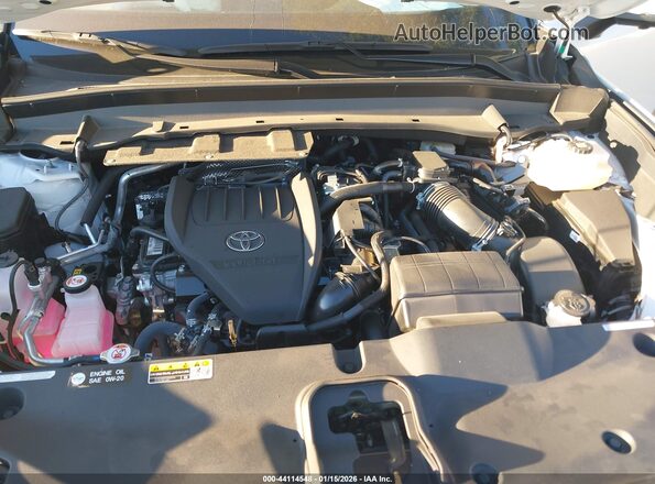 5TDADAB52SS012156 2025 TOYOTA HIGHLANDER HYBRID White Вид ззаду