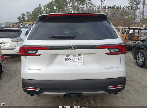 5TDADAB55TS031821 2026 TOYOTA HIGHLANDER HYBRID White 
