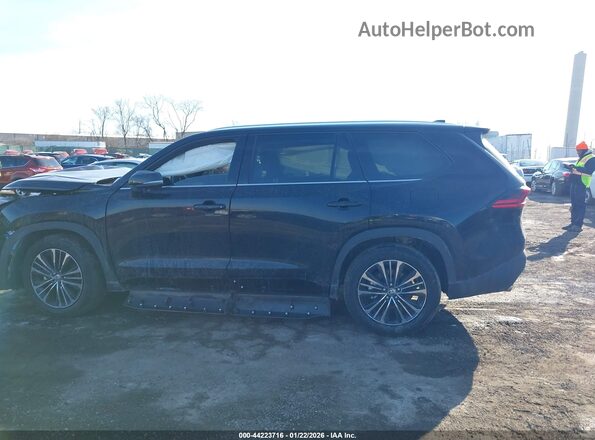5TDADAB57SS021967 2025 TOYOTA HIGHLANDER HYBRID Black Панорамний вид салону 360°