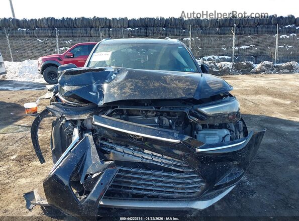 5TDADAB57SS021967 2025 TOYOTA HIGHLANDER HYBRID Black Вид щитка приладів