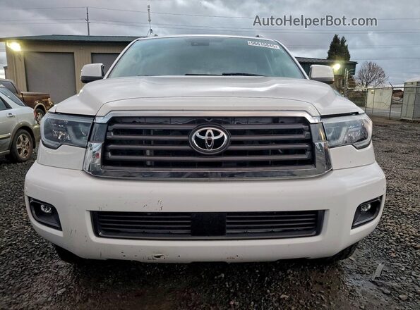 5TDAY5B18MS184588 2021 TOYOTA SEQUOIA Белый Вид спереди
