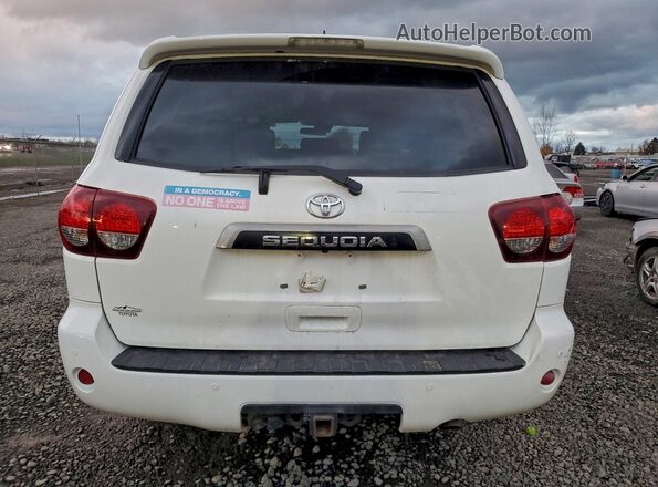 5TDAY5B18MS184588 2021 TOYOTA SEQUOIA Белый Вид сзади